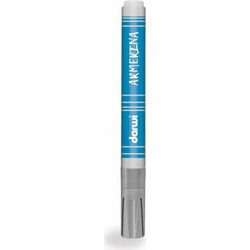 Darwi Μαρκαδόρος Πορσελάνης Armerina 2mm Silver