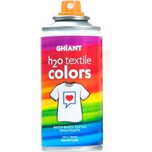 Ghiant 150ml Χρώμα Υφάσματος σε Σπρέι 34006 Fluo Orange