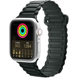 Dux Ducis Strap Armor Version Λουράκι Σιλικόνης Green (Apple Watch 42 / 44 / 45 / 49mm)