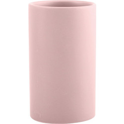 Ποτηροθήκη Tube Matt 03203.005 Επιτραπέζια Κεραμική Pink 7x11 εκ.Spirella