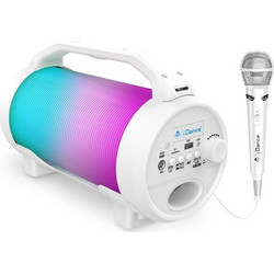 iDance Cyclone 400X Σετ Καραόκε White