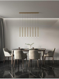 Novaluce Trimle Κρεμαστό Φωτιστικό Οροφής LED 21W Χρυσό 9287930