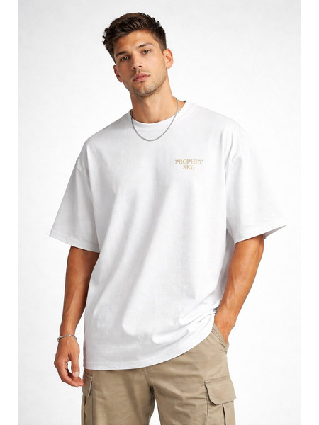 Prophet EMBROIDERY T-Shirt - White