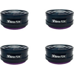 ALPHAcoustiki Vibro FON Purple Αντικραδασμικά για συστήματα Ήχου (4 Τεμάχια)