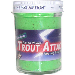 ΠΑΣΤΑ ΨΑΡΕΜΑΤΟΣ TROUT ATTAC GREEN FLASH 50gr
