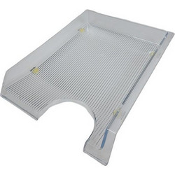 Leitz δίσκος εγγράφων διάφανος από plexi glass Υ32,5x10,5x29,5εκ