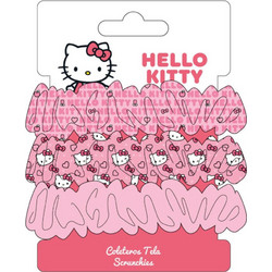 Hello Kitty Scrunchie Σετ λαστιχάκια μαλλιών 3 τεμαχίων