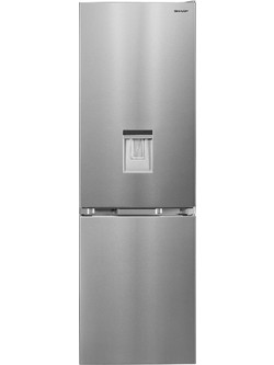 Sharp SJ-BA10DMDIE Ψυγειοκαταψύκτης 331lt No Frost Υ186xΠ59.5xΒ65cm Inox