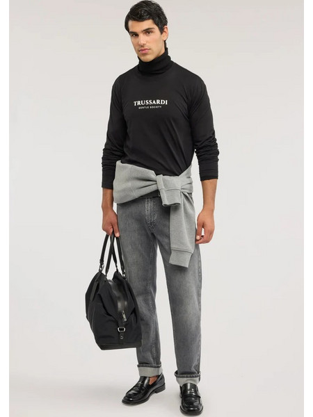 TRUSSARDI ΜΠΛΟΥΖΑ ΜΑΥΡΗ MTL03J16/BLACK ΜΑΥΡΟ