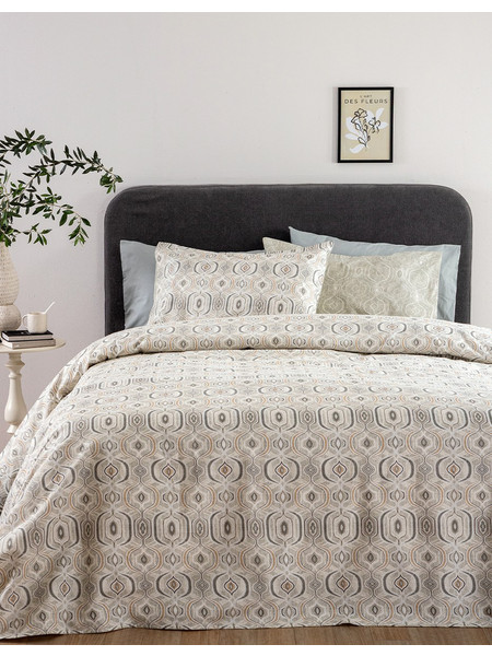 Σετ Παπλωματοθήκη Υπέρδιπλη Flannel Beauty 240x250 FB0252