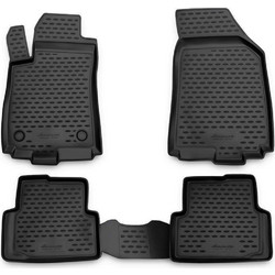 ΠΑΤΑΚΙΑ ΣΕ ΣΚΑΦΗ TPE ΛΑΣΤΙΧΟ ΓΙΑ CITROEN C4 2011-2013 ΣΕ ΑΝΘΡΑΚΙ ΣΚΟΥΡΟ ΓΚΡΙ ΧΡΩΜΑ NOVLINE - 4 ΤΕΜ. - Nordrive - CARCRN10035HG/NV