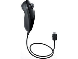 Nintendo Nunchuck Wired Controller Wii Black