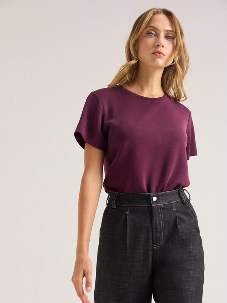 T-shirt Enzzo Olivera Μπορντό