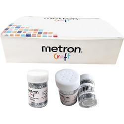 METRON CRAFT ΒΙΤΡΙΝΑ ΓΕΜΑΤΗ ΧΡΥΣΟΣΚΟΝΗ ΧΕΙΡΟΤΕΧΝΙΑΣ ΑΛΑΤΙΕΡΑ 8gr ΑΣΗΜΙ 2 (Το προιόν πωλείται σε μεμονωμένα τεμάχια του ενός)