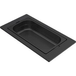 Elleci Dialogo Frame 1/3 KF021 Nero - Μπολ Gastronorm Νεροχύτη