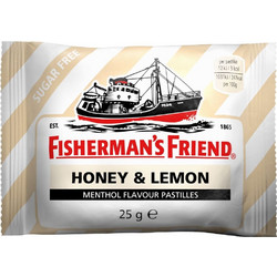 Fisherman's Friend Καραμέλες για Πονόλαιμο Μέλι & Λεμόνι 25gr