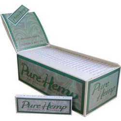 Χαρτάκια Pure Hemp Μικρά (Κλωστική Κάνναβη) με 50 φύλλα - Συσκευασία των 50