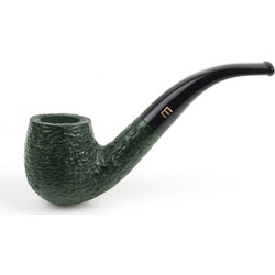 SAVINELLI MINUTO 609 RUSTICATA VERDE GREEN (mini) πίπα καπνού κυρτή - P249Z*V* P249ZV
