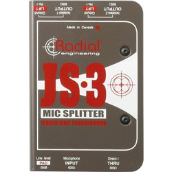 RADIAL JS3 Microphone Splitter