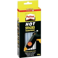 Pattex Hot Sticks Στικς θερμοκόλλησης διαφανή O11 mm, 25 τεμ