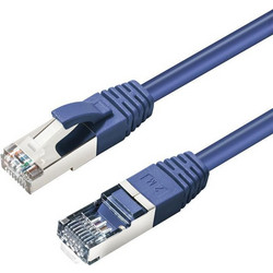 Microconnect S/FTP Cat.6a Καλώδιο Δικτύου Ethernet 15m Blue
