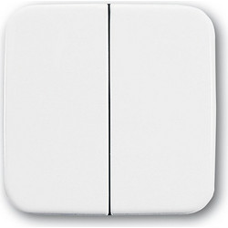 Διακόπτης Τοίχου Busch-Jaeger Reflex SI - Double rocker switch *alpinWhite*