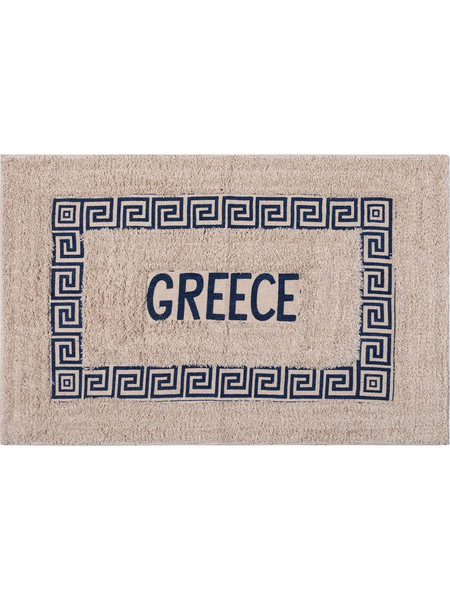 Πατάκι μαίανδρος Greece (50cm x 80cm) μπλέ