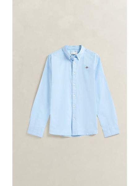 Πουκάμισο παιδικό Oxford Gant teens Light Blue