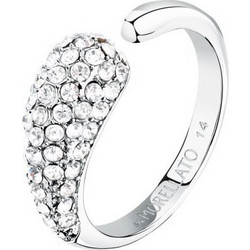 MORELLATO DESIGN RING SS CRYSTAL SZ14