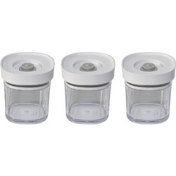 Δοχεία Vacuum Zwilling Fresh&Save Cube spice set 3-tlg. transparent