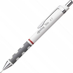 Μηχανικό Μολύβι Rotring Tikky fine lead pencil 0.7 white 12 pieces folding box