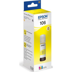 Epson 106 Yellow Μελάνι Εκτυπωτή Inkjet C13T00R440