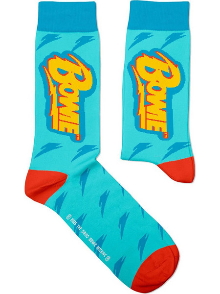Sock Affairs David Bowie Lightning Ανδρικές Κάλτσες Μπλε 95-SS-DB
