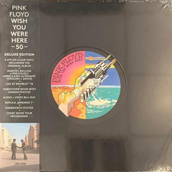 PINK FLOYD / WISH YOU WERE HERE - 4LP 7'' 2CD BLU RAY 50TH ANNIVERSARY