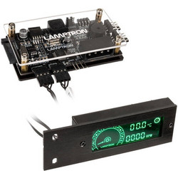 Lamptron TC20 PCI RGB ελεγκτής ανεμιστήρων και LED - Μαύρο