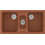 Sanitec Classic 325 Επικαθήμενος Νεροχύτης Γρανίτη Ματ Granite Terracotta 97x51cm