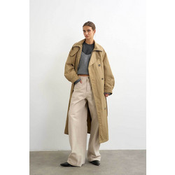 Topshop TSSUS Γυναικεία Καπαρντίνα Μπεζ 31001488