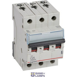 MCB TX3 3P C25 10kA