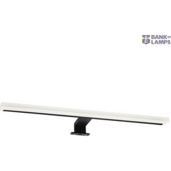 LED Mirror Light 9W 60cm 245Lm IP44 matt black