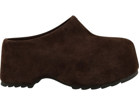 COLORS OF CALIFORNIA Cow Suede Clog - Καφέ