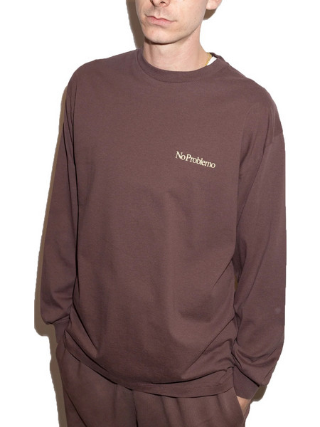 NO PROBLEMO Mini Problemo LS Tee - Brown