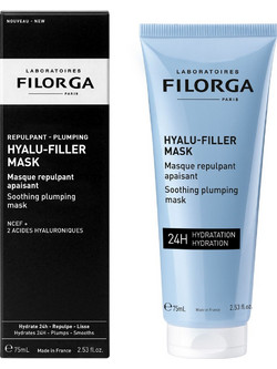 Filorga Hyalu-Filler Mask Μάσκα Προσώπου για Ενυδάτωση & Γέμισμα με Υαλουρονικό Οξύ 75ml