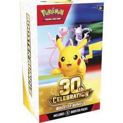 Pokemon Trading Card Game TCG 30th Celebration Booster Bundle - 6 Booster Packs (POK104511)