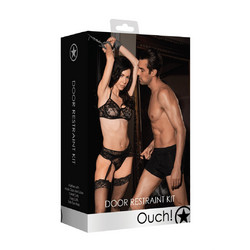 Ouch! Door Restraint Set Black