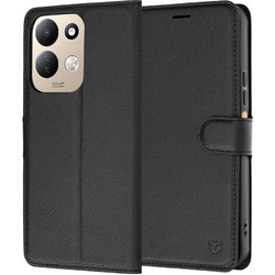 Techsuit Leather Folio Δερμάτινη Θήκη Βιβλίο με Κλιπ Black (Xiaomi Redmi 17)