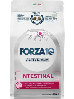 Forza10 Intestinal Active Vet Life Intestinal with Fish & Rice 1.5kg