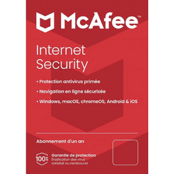 McAfee Internet Security για 3 Συσκευές και 1 Έτος Χρήσης (Ηλεκτρονική Άδεια)