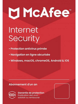 McAfee Internet Security για 3 Συσκευές και 1 Έτος Χρήσης (Ηλεκτρονική Άδεια)