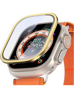 Tempered Glass Dux Ducis Apple Watch Ultra 4/ 3/ 2/ 1 49mm Χρυσό (1 τεμ.)
