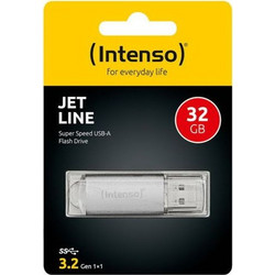 Intenso Jet Line 32GB USB Stick 3.2 Gen 1 με USB-A